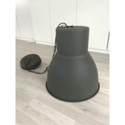Hektar hanglamp, 47 cm, donkergrijs