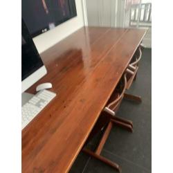 Kersenhout eettafel