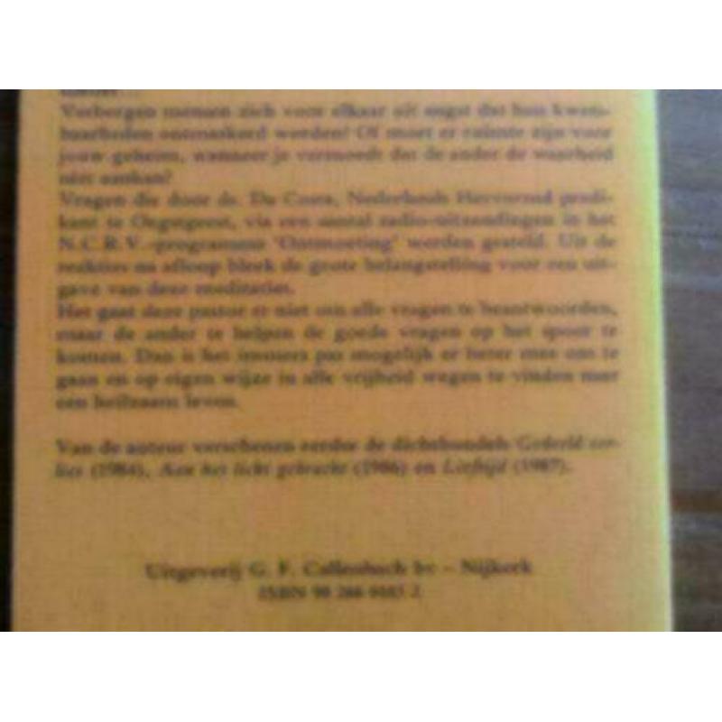 Wat niemand van hen weet - Ds. R.E. Da Costa