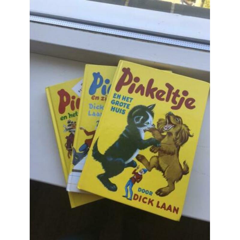 3 officiële Pinkeltje Boeken geschreven door Dick Laan