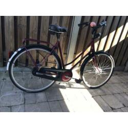 Opknapper! Dames fiets van gazelle, model free