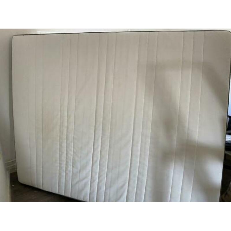 IKEA MORGEDAL, foam matras, stevig, donkergrijs, 160x200cm