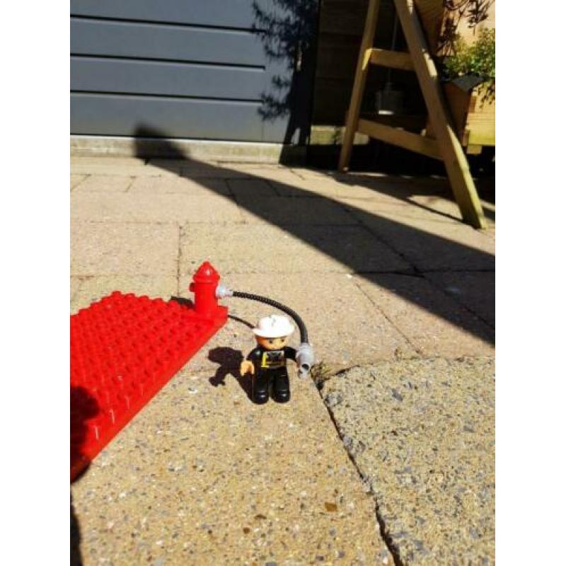 Duplo Brandweerkazerne + twee auto's
