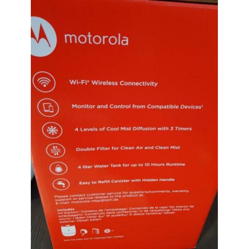 Motorola Wifi+ luchtbevochtiger