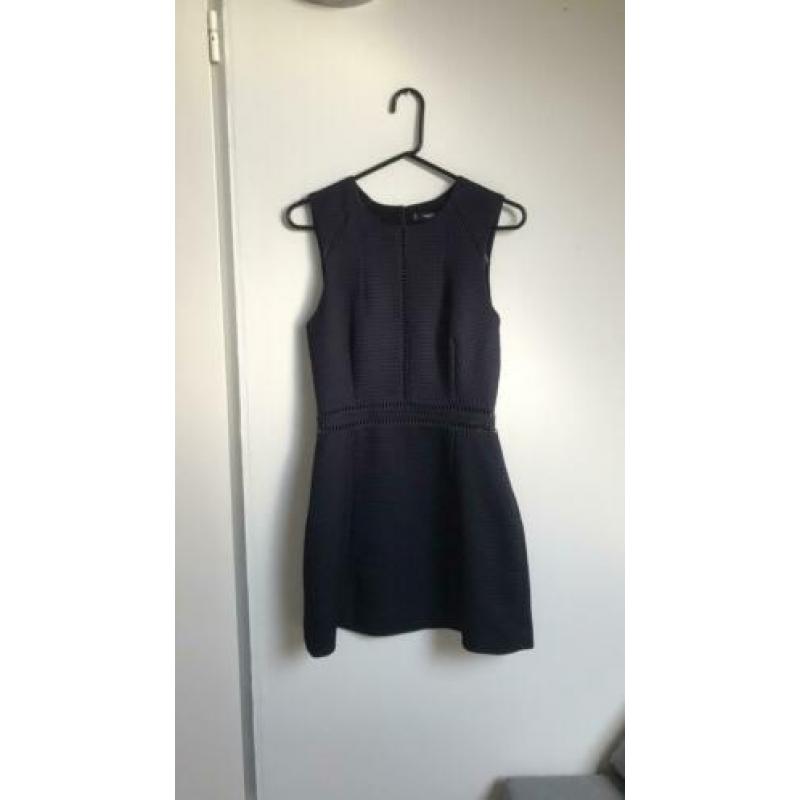 Mango jurk donkerblauw maat S