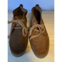Friboo zgan suède schoenen , look a like Clarks maat 34