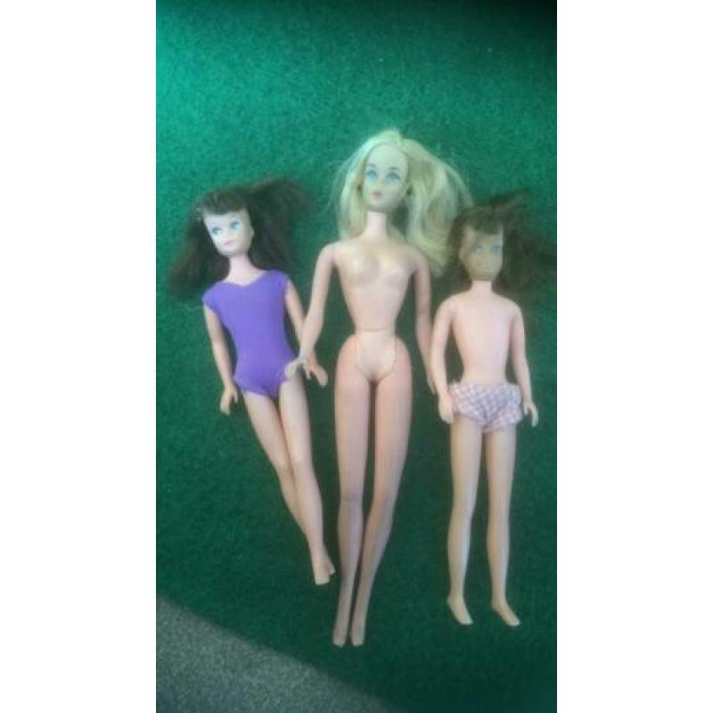 Oude barbie popen