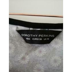 ZGAN retro vintage groen jurkje Dorothy Perkins mt 38