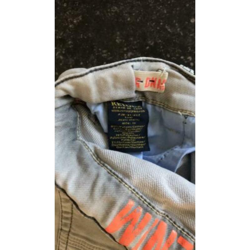 Lichtgrijze jog jeans Retour