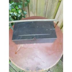 6xgereedschap kisten industrieel brocante