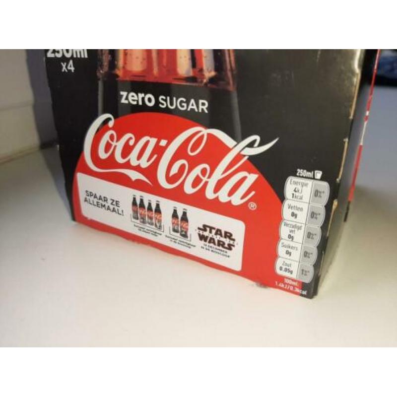 Coca-Cola star wars starwars last jedi flesje flesjes tray