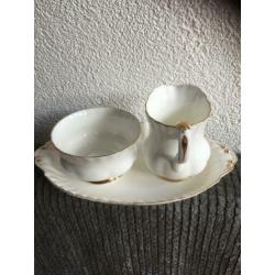 Royal Albert roomsetje /melk en suiker set