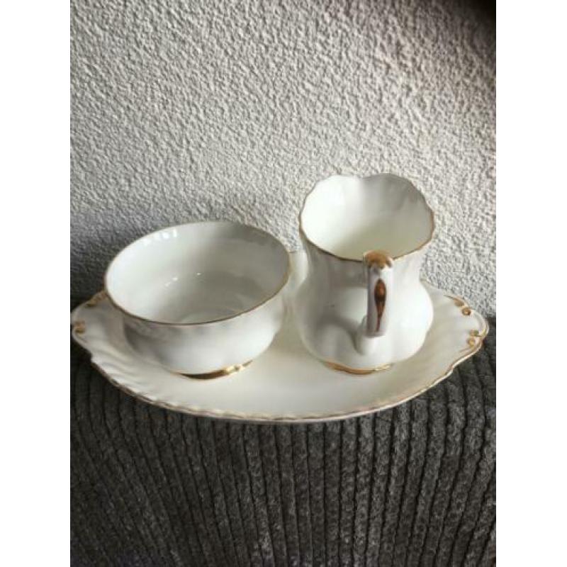 Royal Albert roomsetje /melk en suiker set