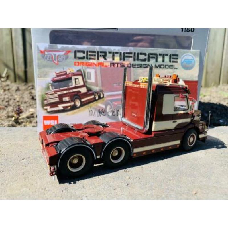 Scania T143 Duijghuijzen Druten Certificaat 1:50 WSI