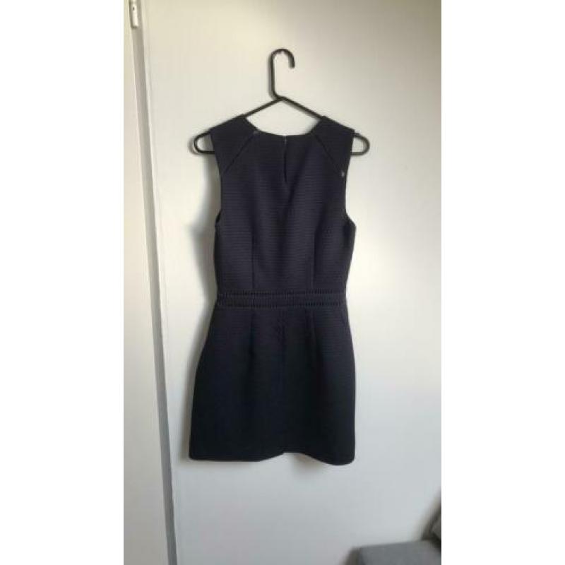Mango jurk donkerblauw maat S