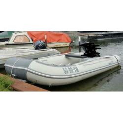 Rubberboot met 25 pk Mercury