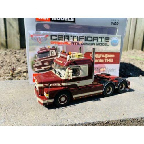 Scania T143 Duijghuijzen Druten Certificaat 1:50 WSI