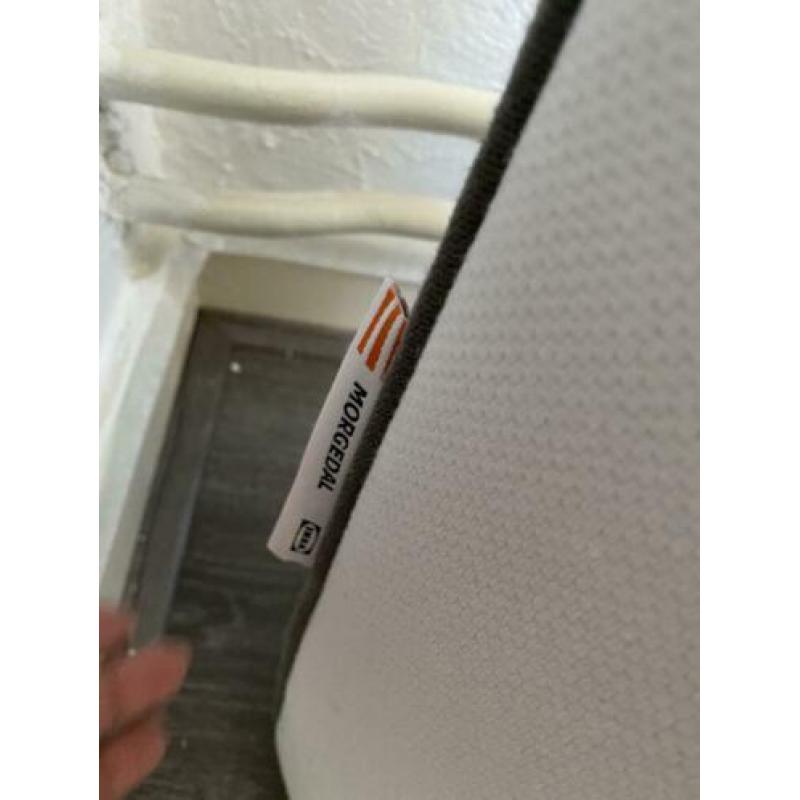 IKEA MORGEDAL, foam matras, stevig, donkergrijs, 160x200cm