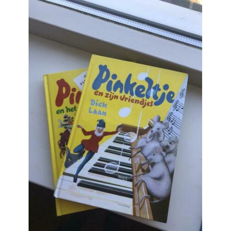3 officiële Pinkeltje Boeken geschreven door Dick Laan