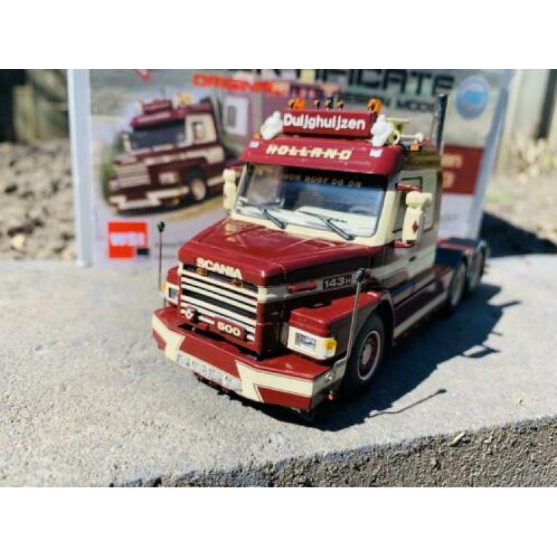 Scania T143 Duijghuijzen Druten Certificaat 1:50 WSI