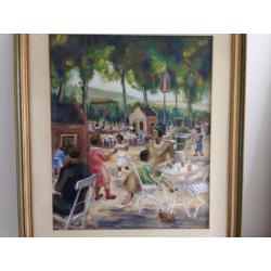 Henri Schoonbrood (Maastricht 1897-1972) Speeltuin St Pieter