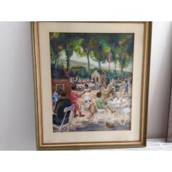 Henri Schoonbrood (Maastricht 1897-1972) Speeltuin St Pieter