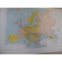 plm 1940: Antiek postzegelambum van alle landen ter wereld