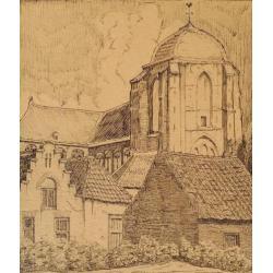 Henri Christiaan Pieck (1895-1972) - Toren te Veere - 1912