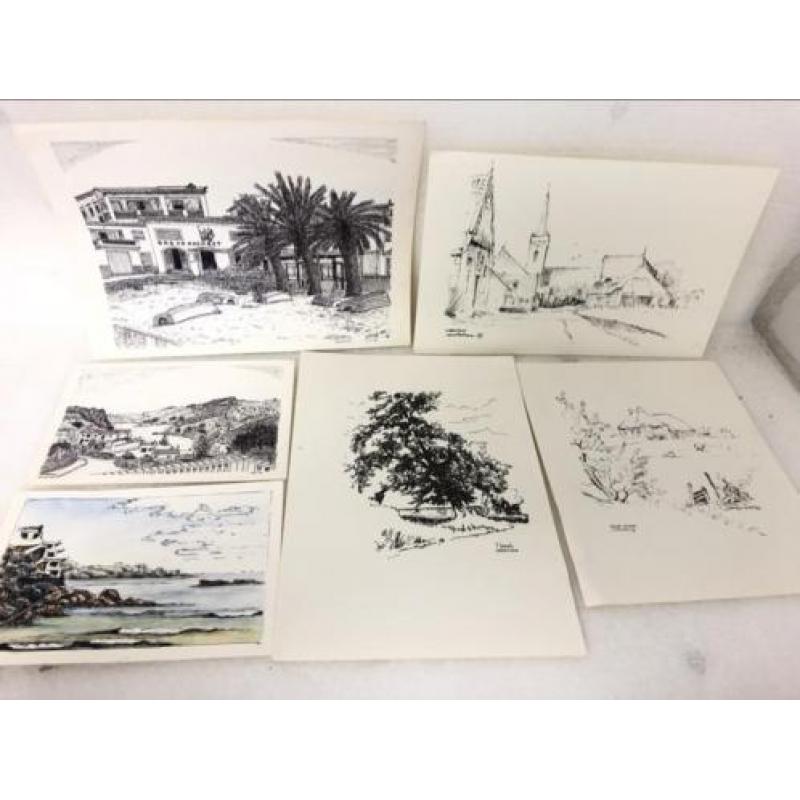 Diverse Landschap tekeningen