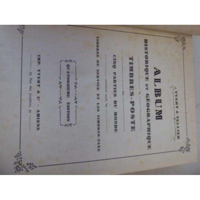 plm 1940: Antiek postzegelambum van alle landen ter wereld