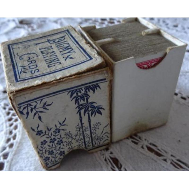 Pigmy miniatuur playing cards Thomas De la Rue ca 1900