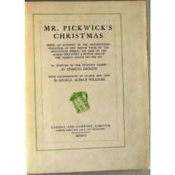 Charles Dickens 1907 Mr Pickwick's Christmas - Williams ill.