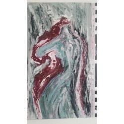Schilderij abstract marmer collectie