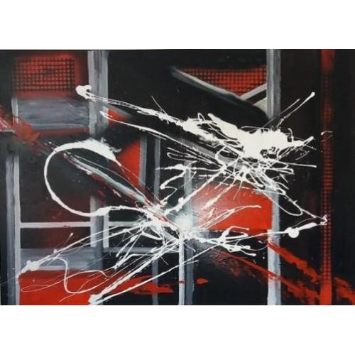 Topwerk abstract van artstreet herman brood stijl