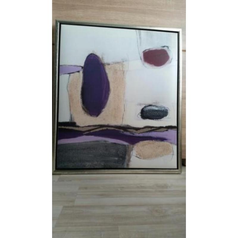 Tweeluik Abstract schilderij