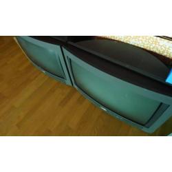 2 PHILIPS analoge TV's