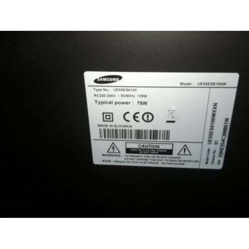 Goed werkende Smart tv samsung 55 inch