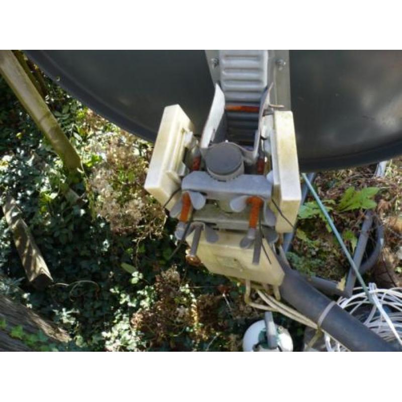TRIAX 73cm Satelliet Schotel met 4 LNB's en 3 DiSEqC boxen.