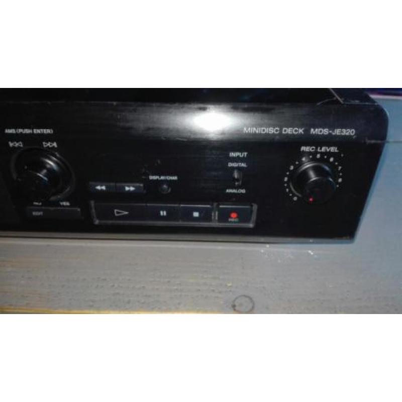 sony md speler MDS-JE320, prima staat.incl.stekkers