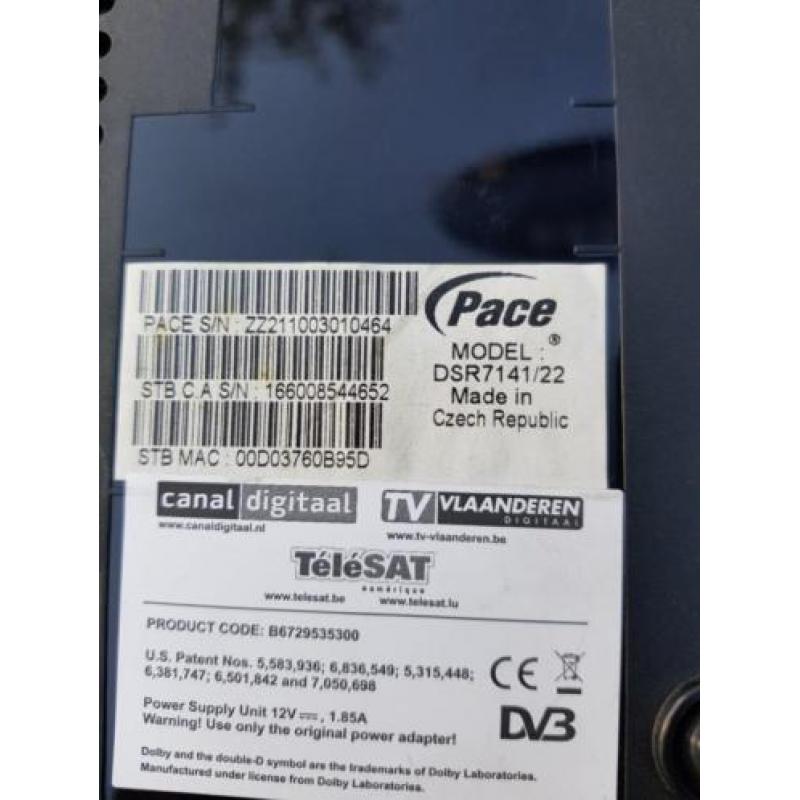 Schotel antenne + ontvanger