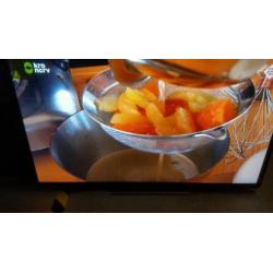 47inch Philips led tv met streep in beeld