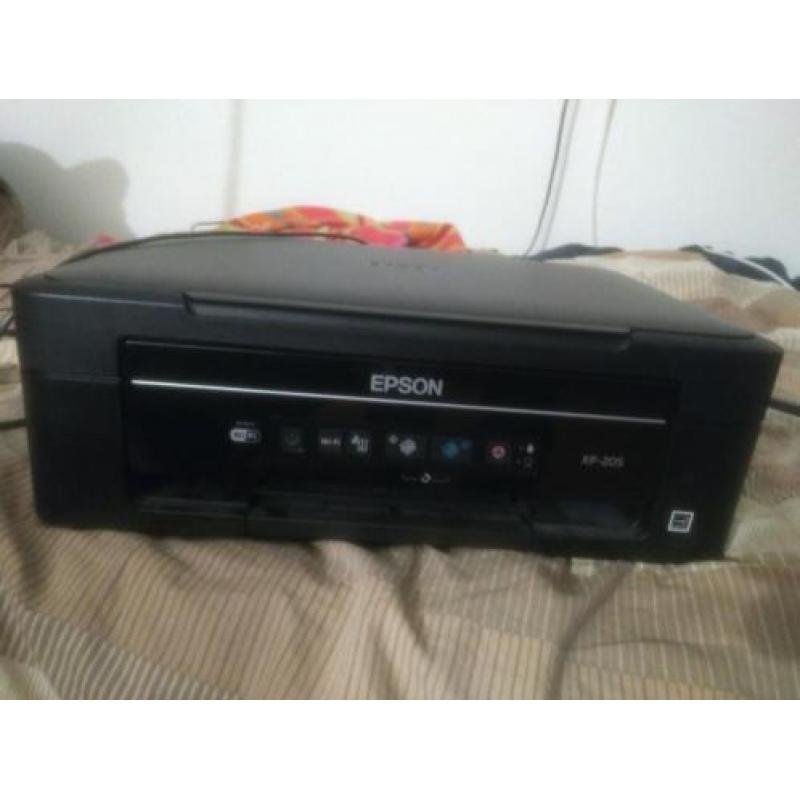 Printer en scanner Epson' xp-205 zwart, scant goed