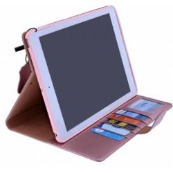 Ntech iPad 2, 3 , 4 Premium Luxe Hoes Folio Cover hoesje Ro
