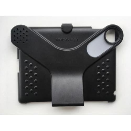 Makayama filmstand Ipad 3 met Neewer groothoek lens