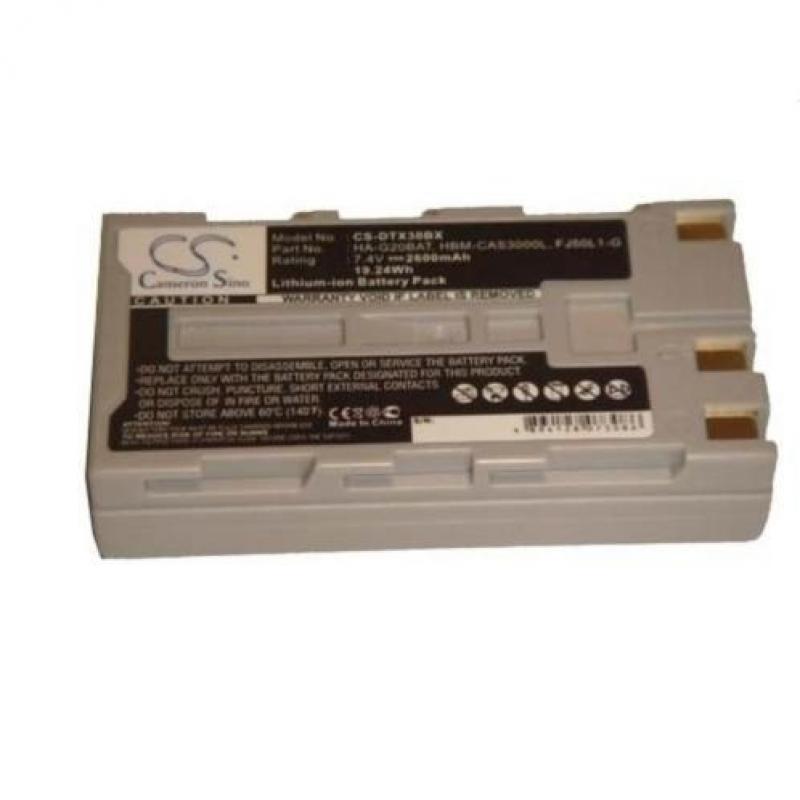 CS Accu Batterij Casio CS-DTX30BX - 2600mAh 7.4V
