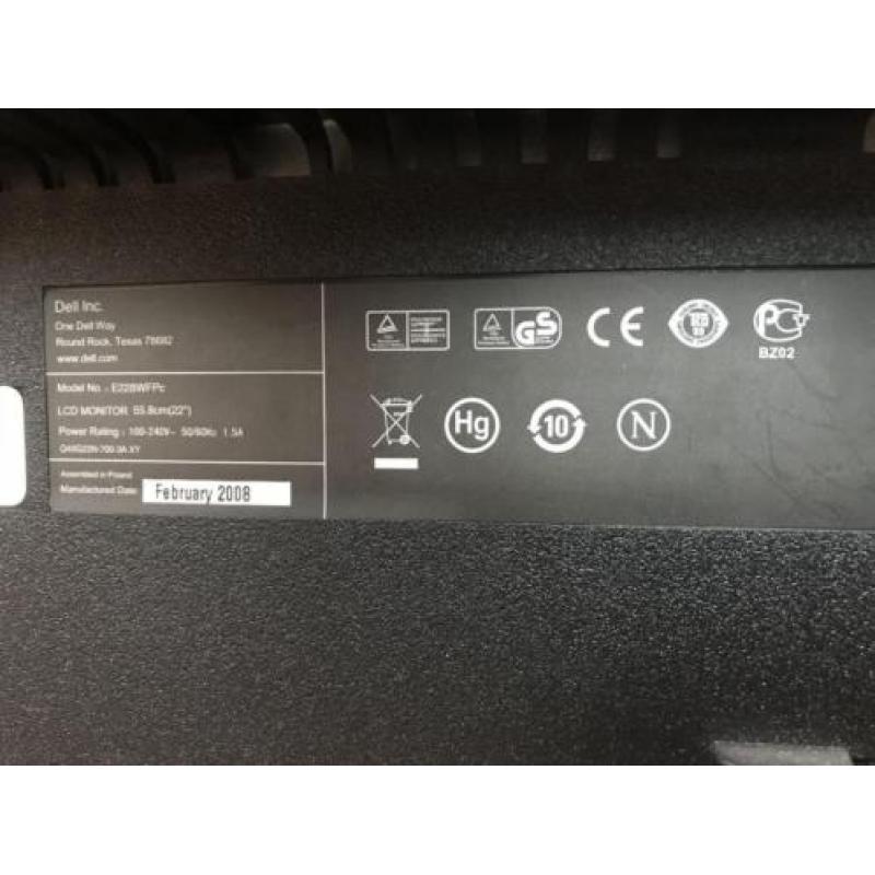 3 Dell LCD 22 inch schermen