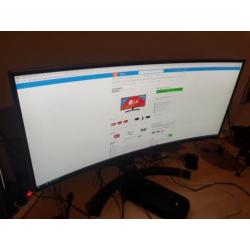 LG Ultrawide - LG 34UC88-B - 3440x1440 - 34 inch - curved