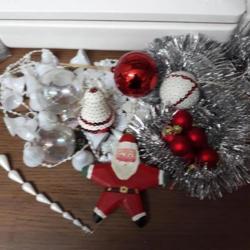 Diversen kerst versiering. Bieden is per foto