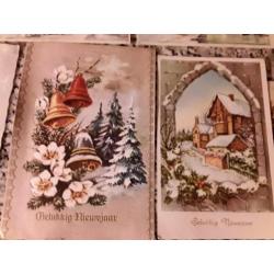 Oude kerstkaarten