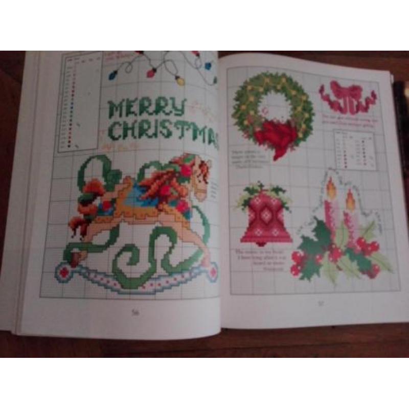 kerst borduur boeken
